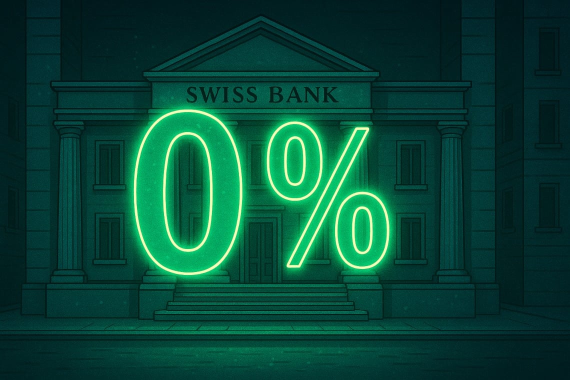 Svizzera: la Banca Nazionale abbassa il suo tasso d’interesse allo 0%