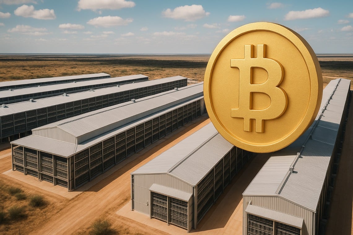 Cipher Mining inaugura la produzione di Bitcoin in Texas con il nuovo impianto Black Pearl