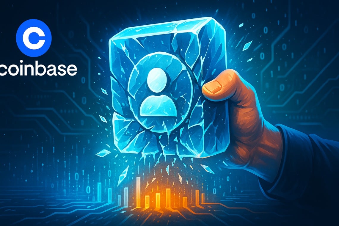 Coinbase: come la piattaforma affronta il problema dei conti congelati