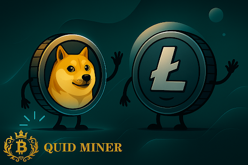 Dogecoin (DOGE) and Litecoin (LTC) continue to fall, Quid Miner is a better choice for holders!