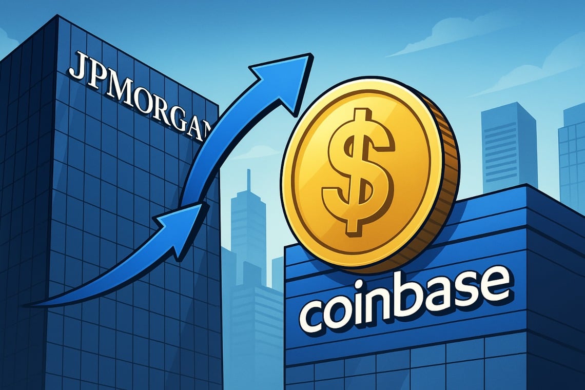 JPMorgan launches a stablecoin together with Coinbase