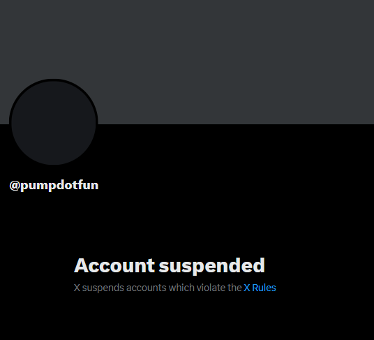 X suspends the account of Pump.enjoyable: different crypto profiles comply with