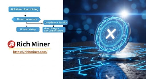 RichMiner announced: XRP achieved new financial heights through BTC and DOGE new energy cloud mining