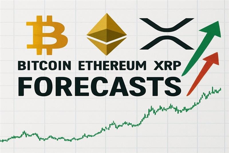 Bitcoin, Ethereum, Ripple: ecco le 3 principali previsioni sui prezzi di BTC, ETH e XRP