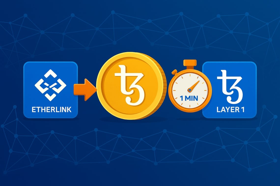 Fast Withdrawals rivoluziona Tezos: trasferimenti Etherlink → Layer 1 in un solo minuto