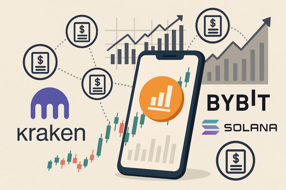 Tokenized stock trading: rivoluzione su Kraken, Bybit e l’ecosistema DeFi di Solana