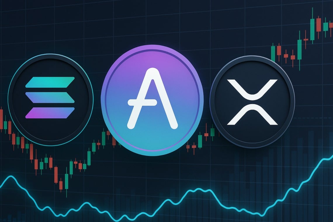 Analisi dei prezzi di Solana, Aave e XRP