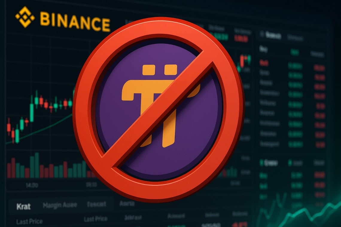 Binance rifiuta la quotazione di Pi Coin: crollo del 15% e dubbi sulla trasparenza