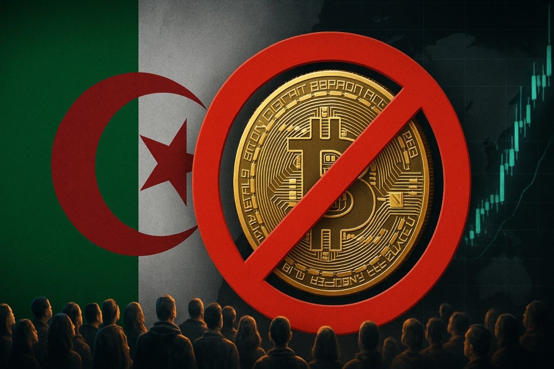 Muro totale dell’Algeria su Bitcoin e criptovalute