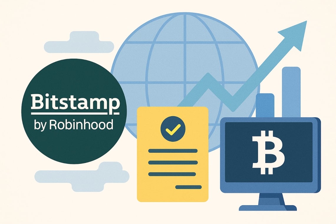Bitstamp by Robinhood: licenza a Singapore e nuova era per il crypto trading