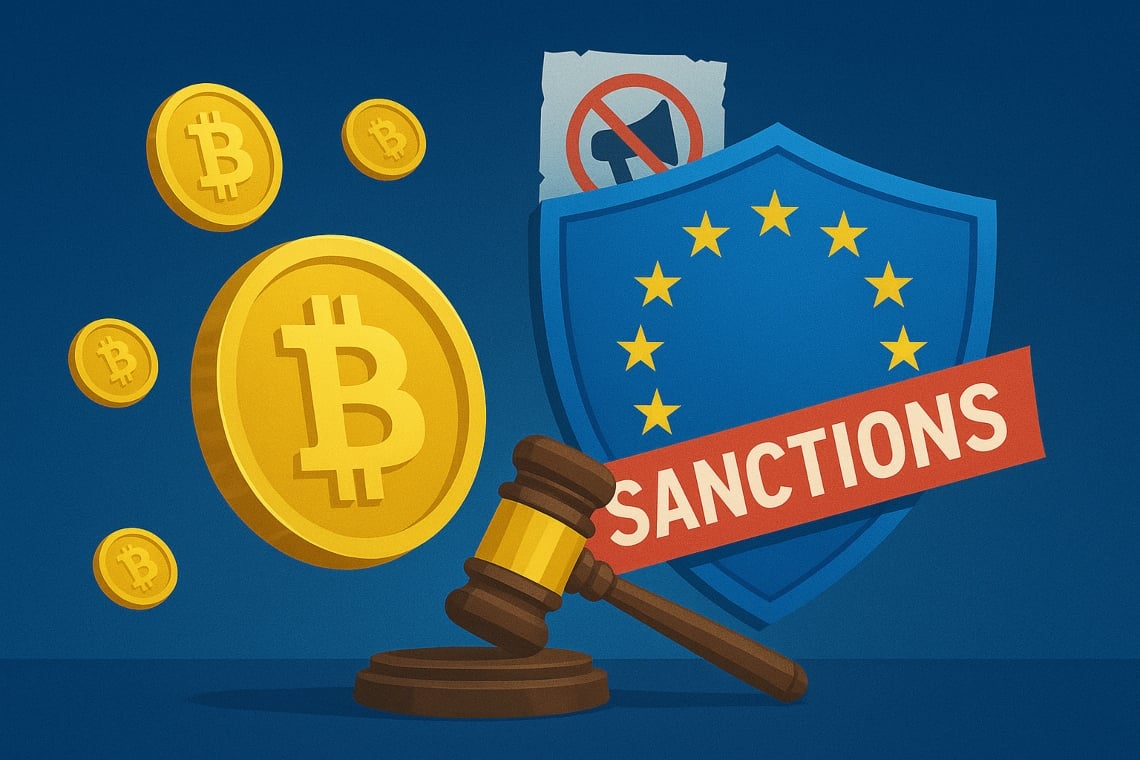 Criptovalute e sanzioni UE: nuove misure contro la disinformazione