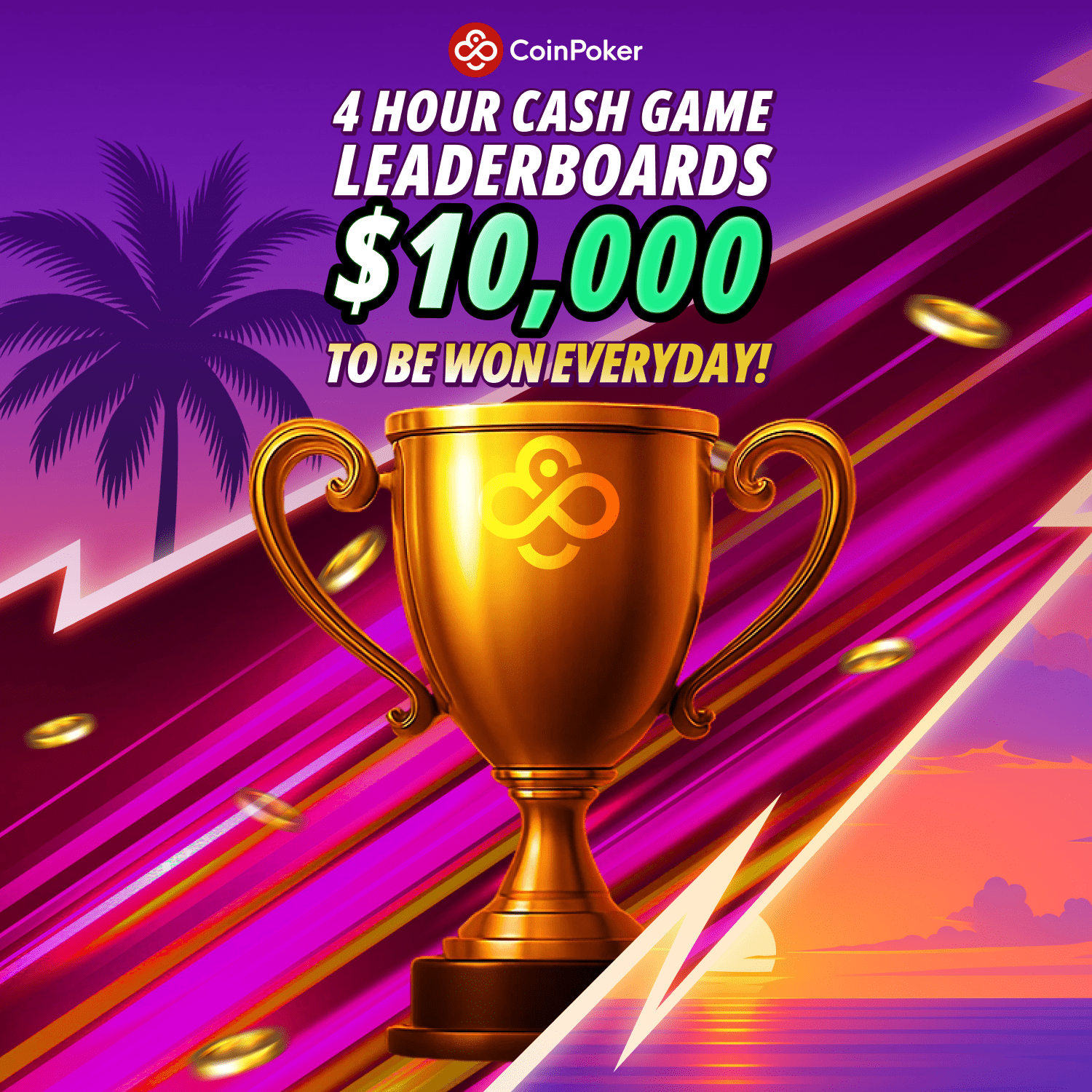 CoinPoker, oltre 630.000 USDT in palio con nuove classifiche giornaliere di 4 ore