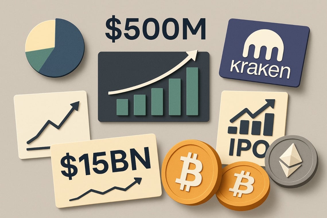 Kraken raccoglie 500 milioni: verso la quotazione che potrebbe cambiare il mercato crypto