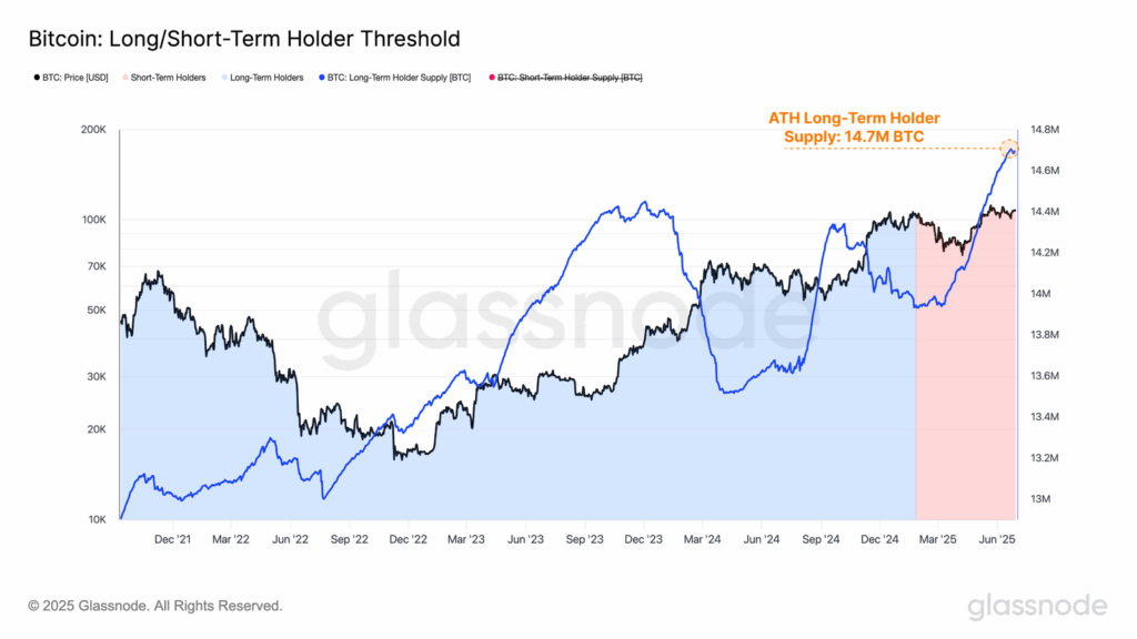 long term holder bitcoin supply