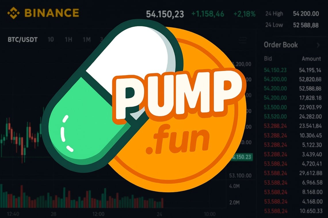 PUMP trasferisce 2 miliardi di token su Binance: liquidità al massimo