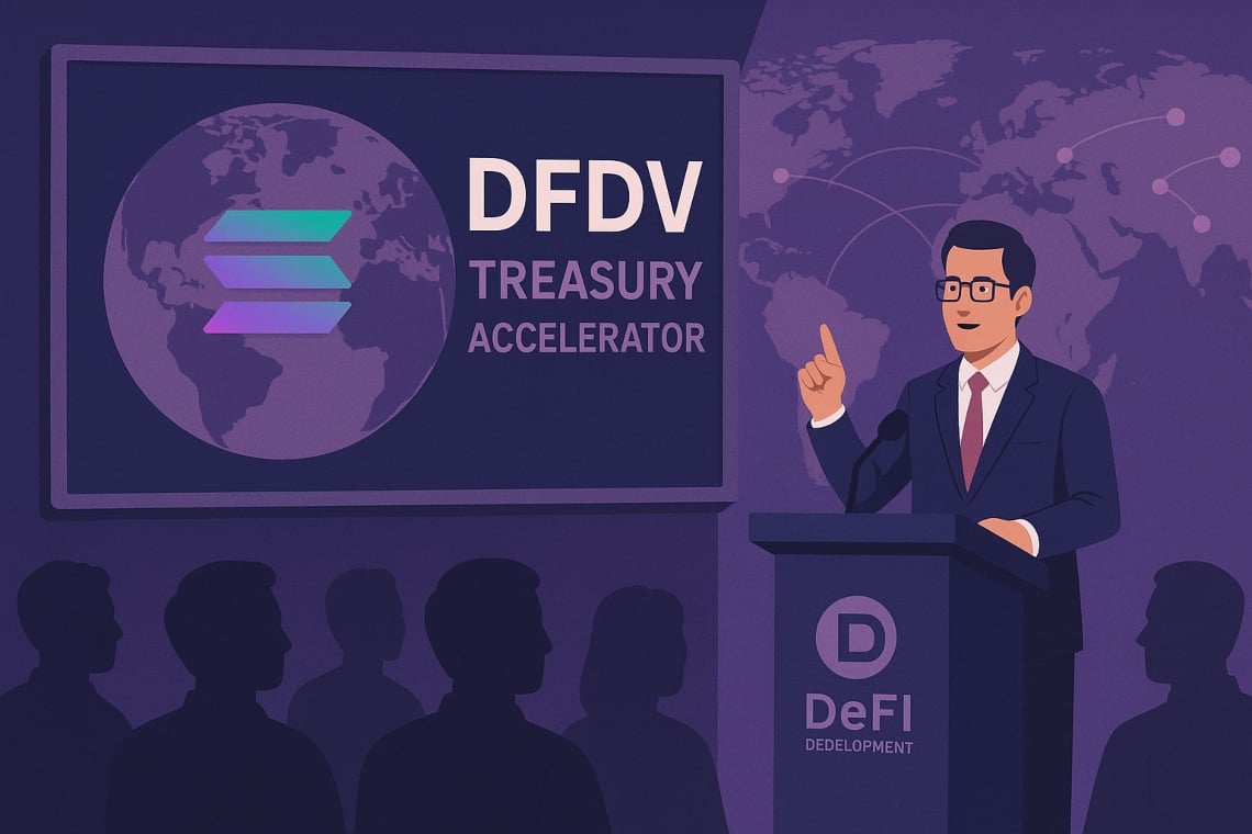 DFDV Treasury Accelerator: la nuova espansione globale su Solana
