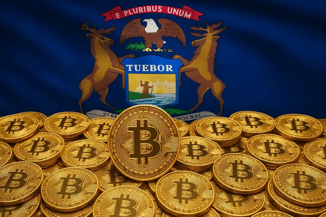 Bitcoin ETF aumenta nel portafoglio previdenziale del Michigan