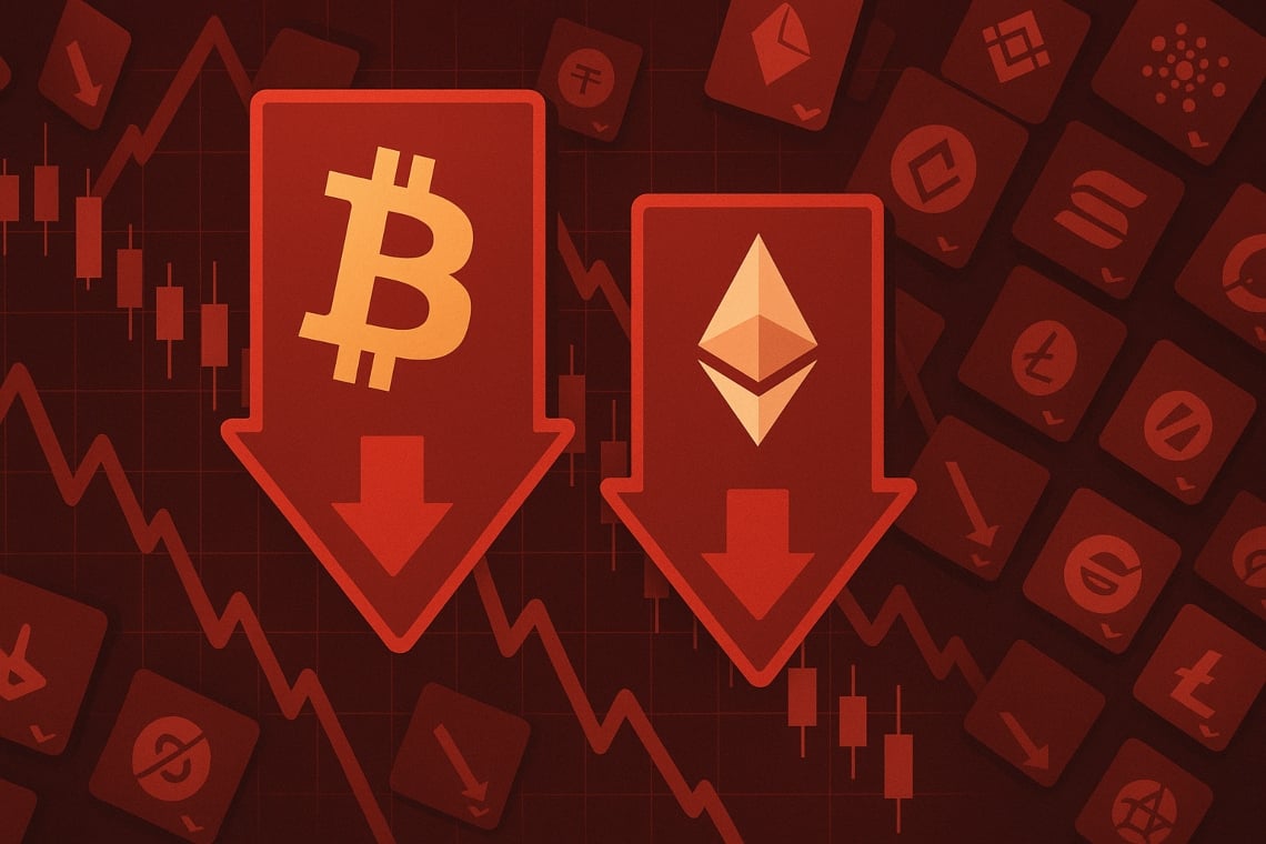 Criptovalute, 92 su 100 in rosso: il mercato trattiene il fiato per il discorso di Powell a Jackson Hole