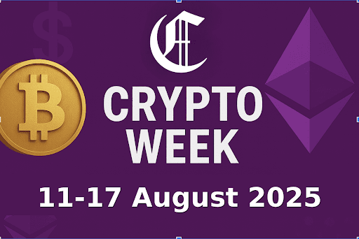 Weekly Crypto News (11–17 agosto 2025)