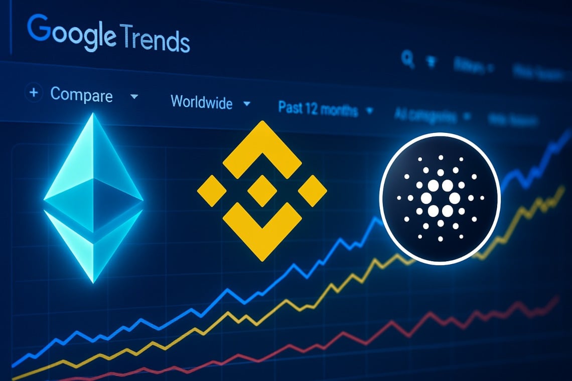 Google Trends: l’interesse dei retail torna ai massimi per “ethereum” e “altcoin”