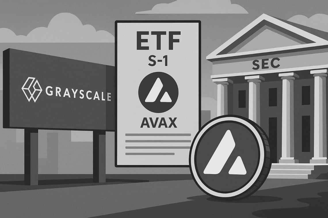 Grayscale deposita la S‑1 alla SEC per un ETF AVAX: cosa cambia ora per Avalanche e i mercati