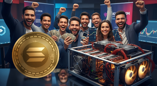 SOL Investors Can Earn Over ,800 Daily by Buying OurCryptoMiner BTC Mining Contracts