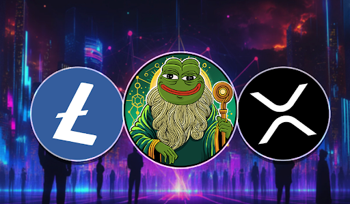 XRP and Litecoin Rise as Pepeto Presale Leads the Pack as The Best Crypto to Buy Now