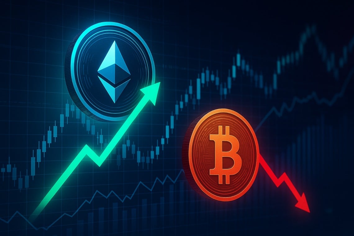 Altcoin season in arrivo? Ethereum accelera mentre la Dominance di Bitcoin è ad un bivio