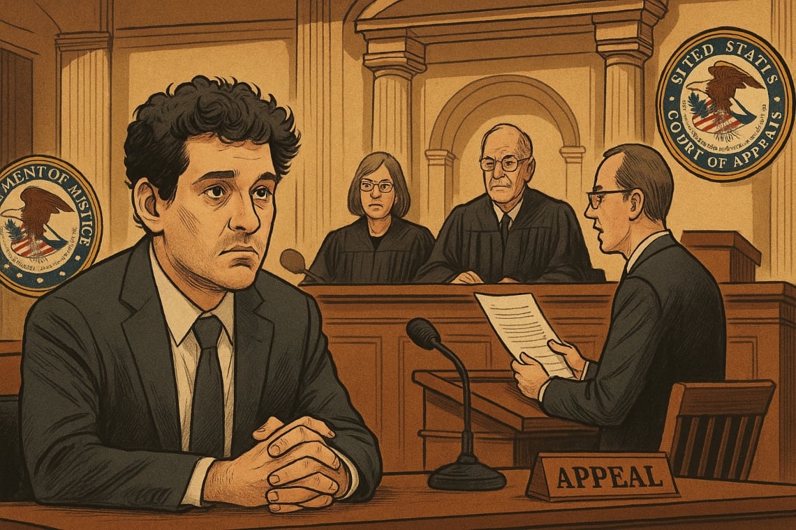 Appello Bankman‑Fried, svolta il 4 novembre: nel Second Circuit si decide il futuro dei suoi 25 anni