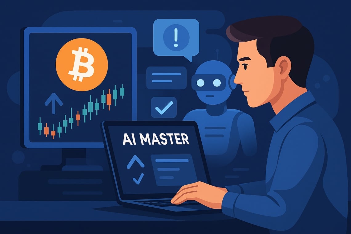 Cripto, BingX accende l’IA: debutta “AI Master” con alert istantanei ed esecuzione automatizzata