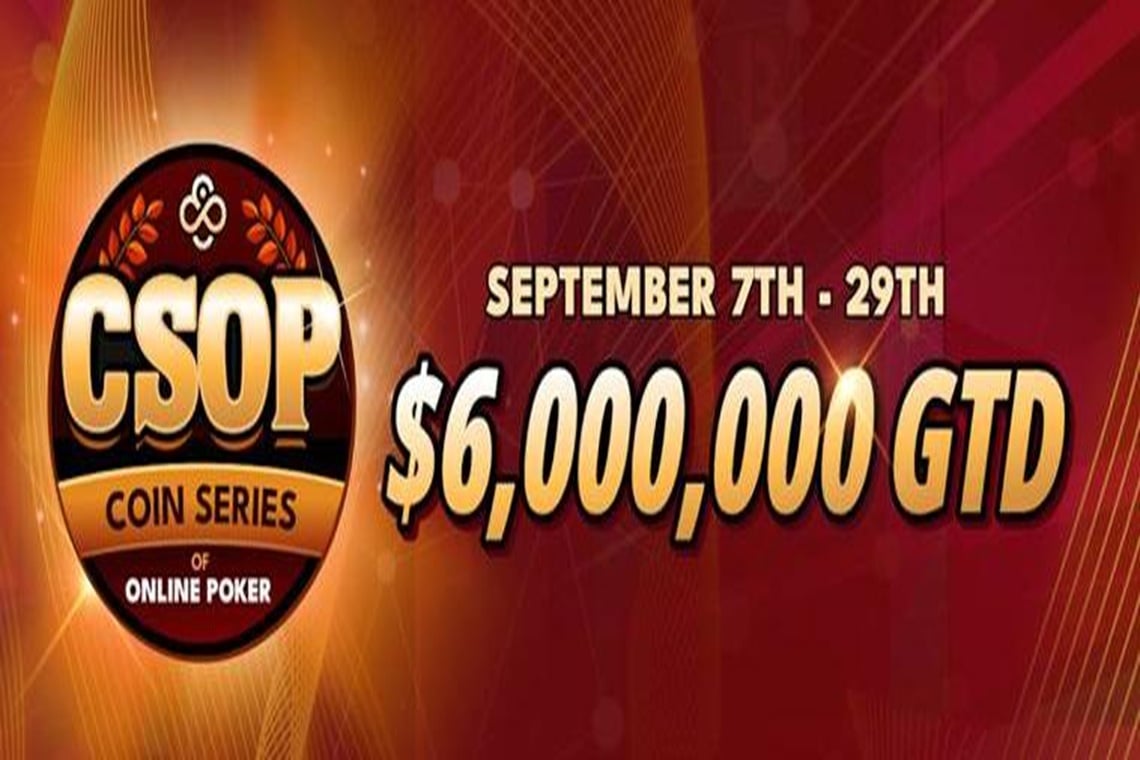 CoinPoker lancia la più grande CSOP Fall Series di sempre con $6 milioni garantiti dal 7 al 29 settembre