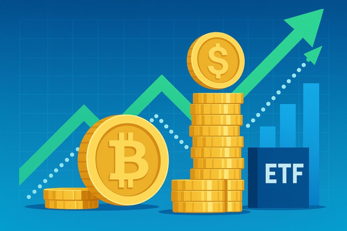 Crypto, the tide rises in 2023: +600 billion in market capitalization, stablecoins at 277.8 billion, and ETFs at institutional highs
