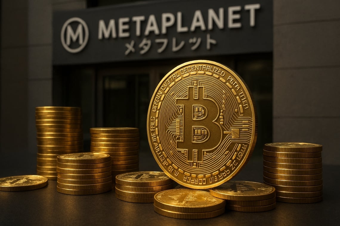 Metaplanet stocks up on Bitcoin: another 136 BTC on the balance sheet,