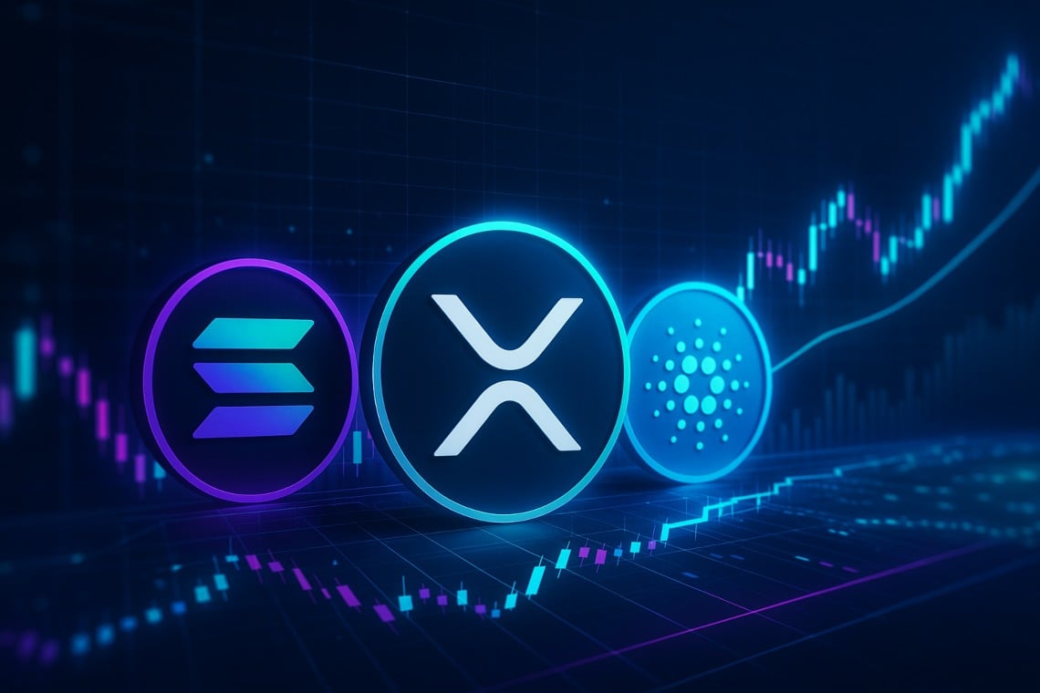 Solana, XRP e Cardano: bene, ma non benissimo