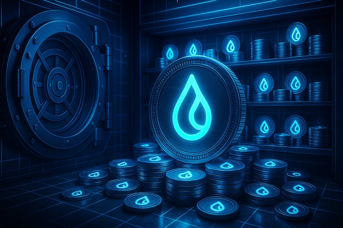 SUI Group ha aggiunto 20 milioni di token come riserva crypto