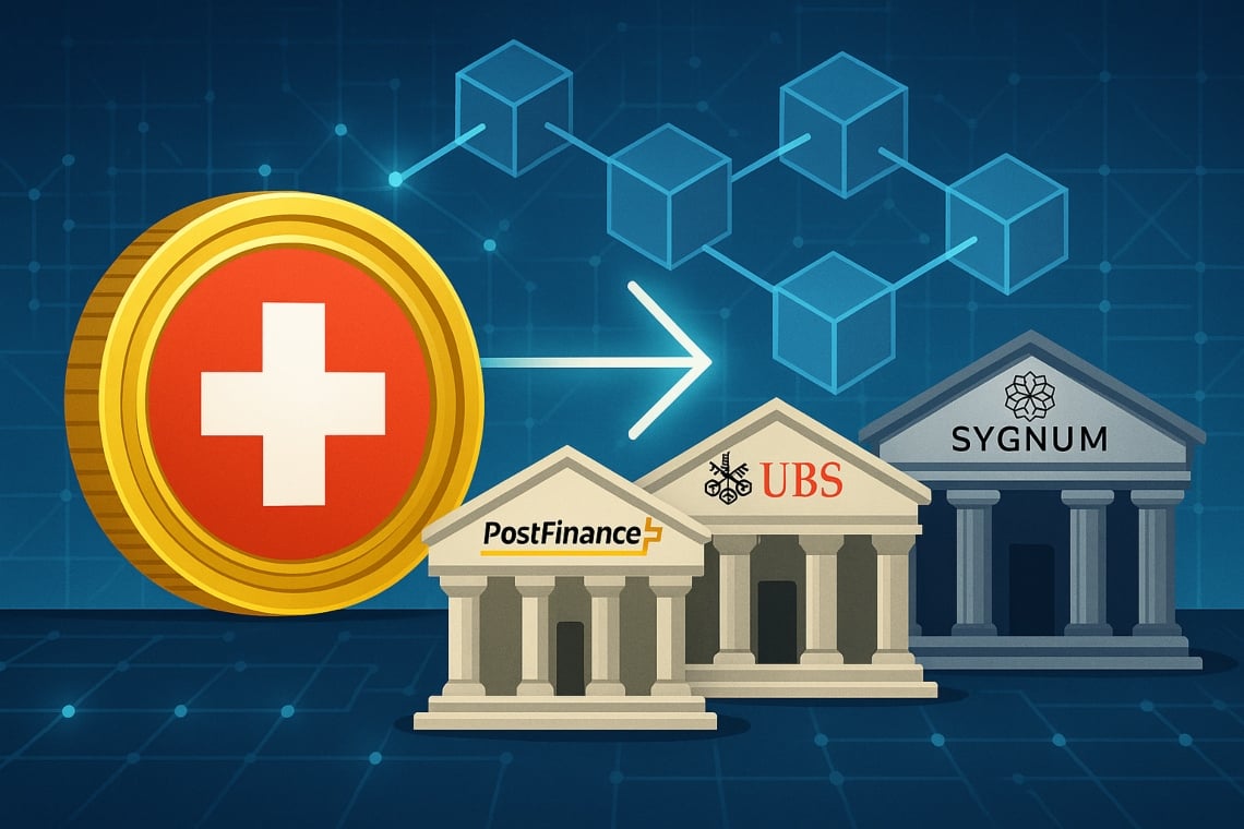 Svizzera: Pagamenti Bancari su Blockchain con Deposit Token
