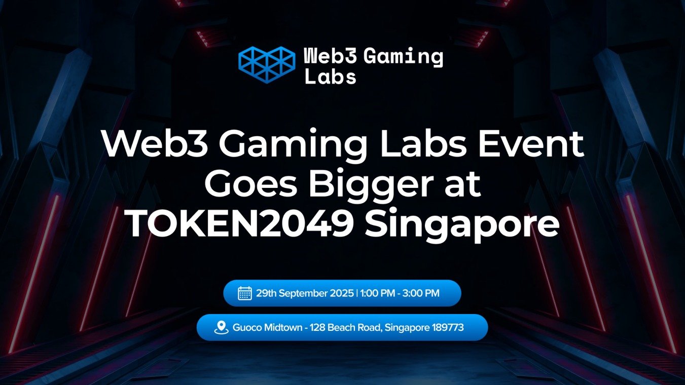Web3 Gaming Labs Event Goes Bigger at TOKEN2049 Singapore