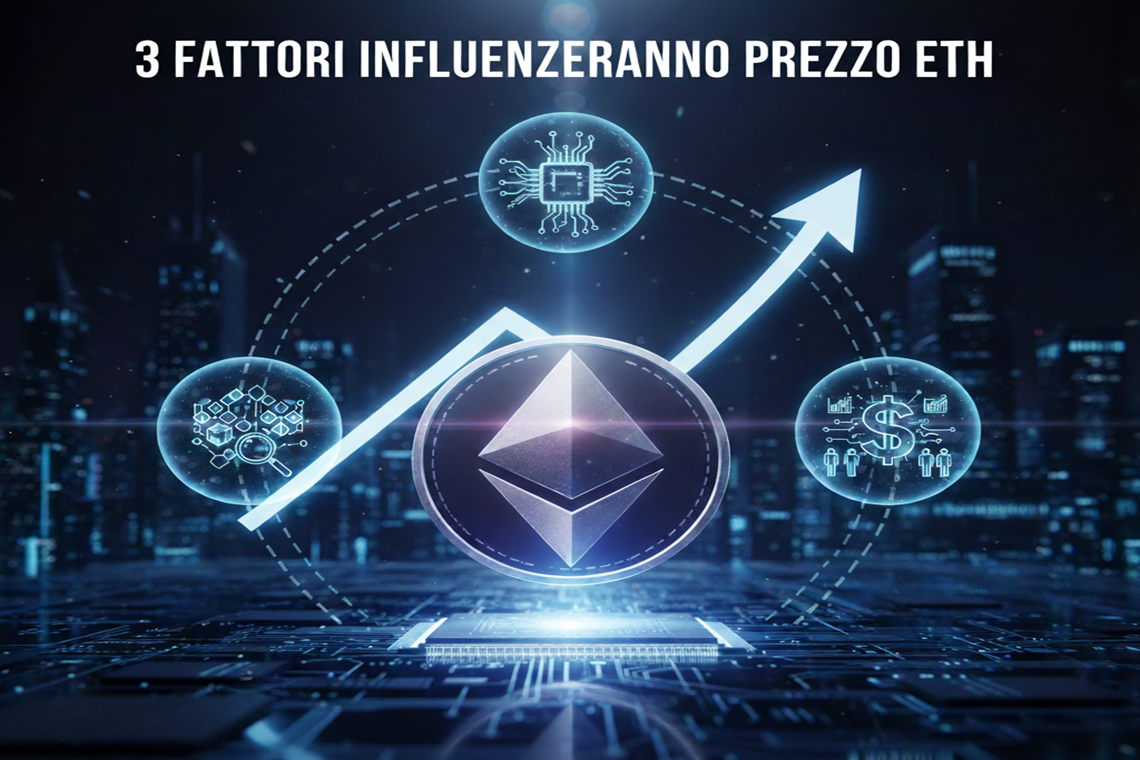 3 fattori chiave che influenzeranno il prezzo di Ethereum (ETH)