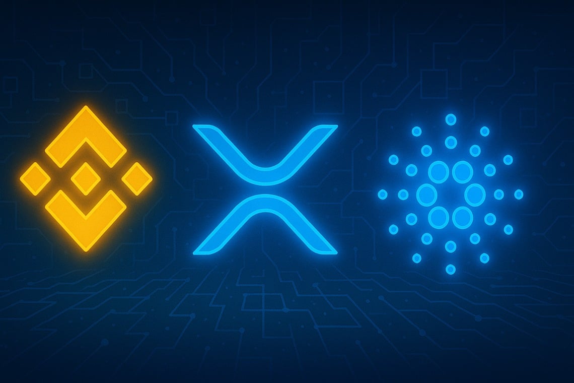 Cardano et XRP souffrent, BNB reste fort - La Crypto Monnaie