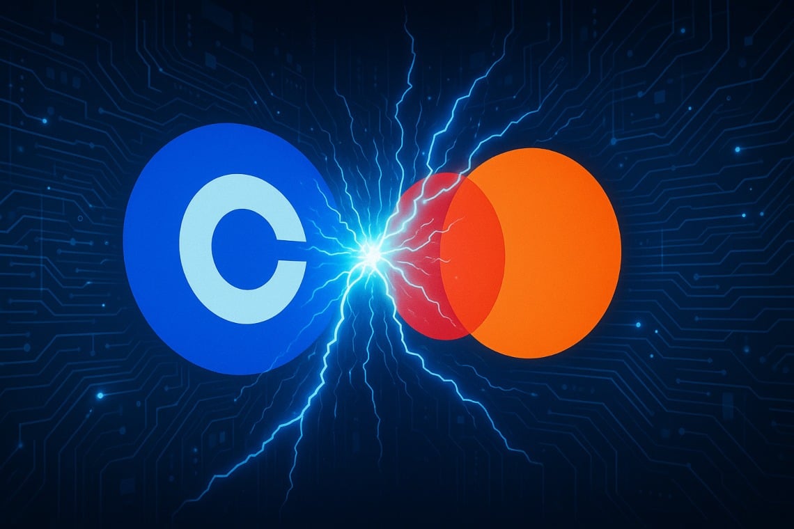 Coinbase BVNK acquisition talks advance amid Mastercard interest