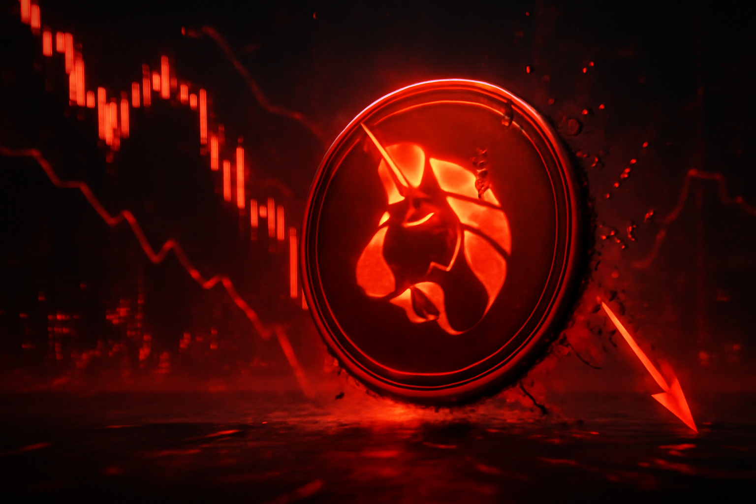 UNI Price Analysis: Bearish Signals Ahead