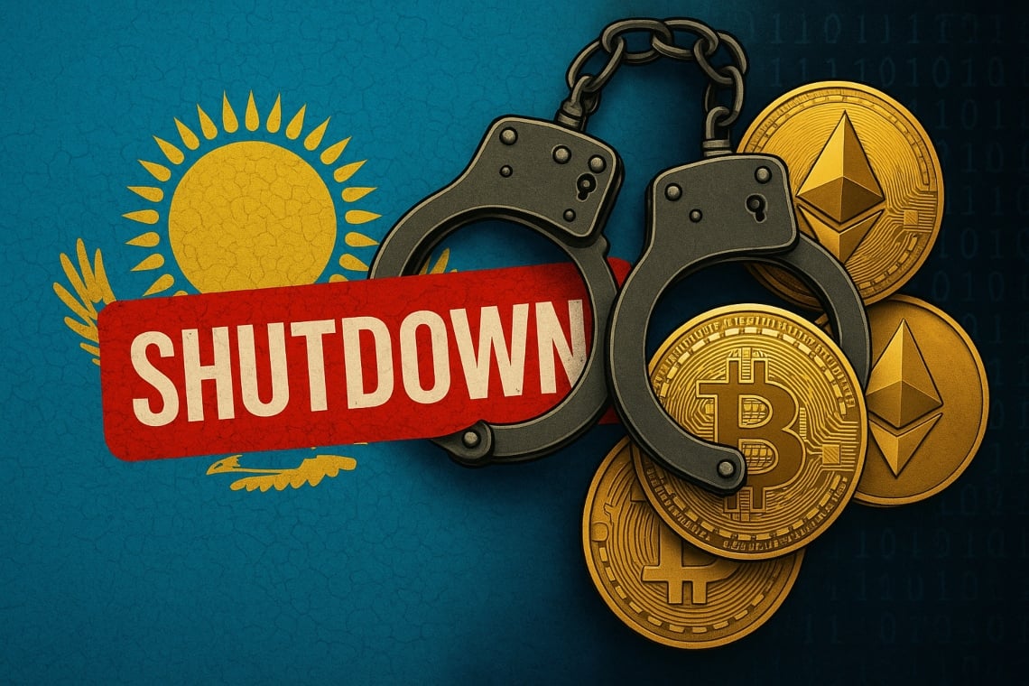L'applicazione delle normative crypto in Kazakistan si intensifica con 130 chiusure