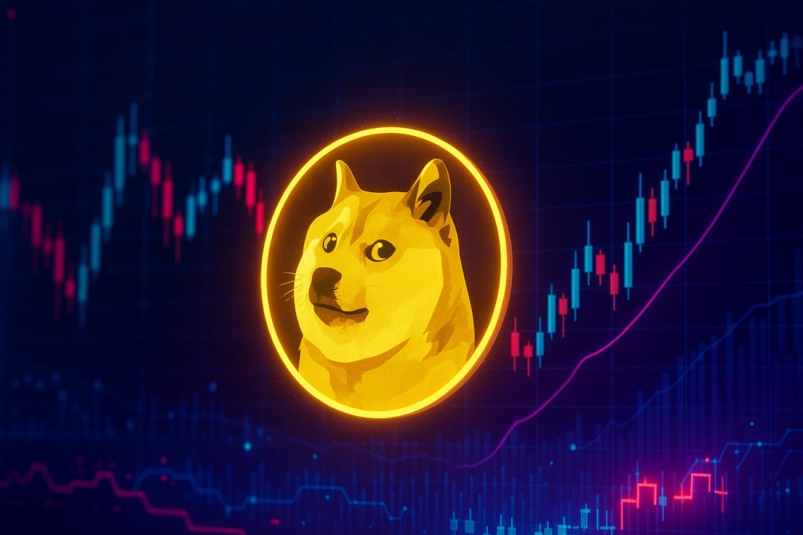 Dogecoin (DOGE): RSI debole e prezzo vicino alla banda inferiore