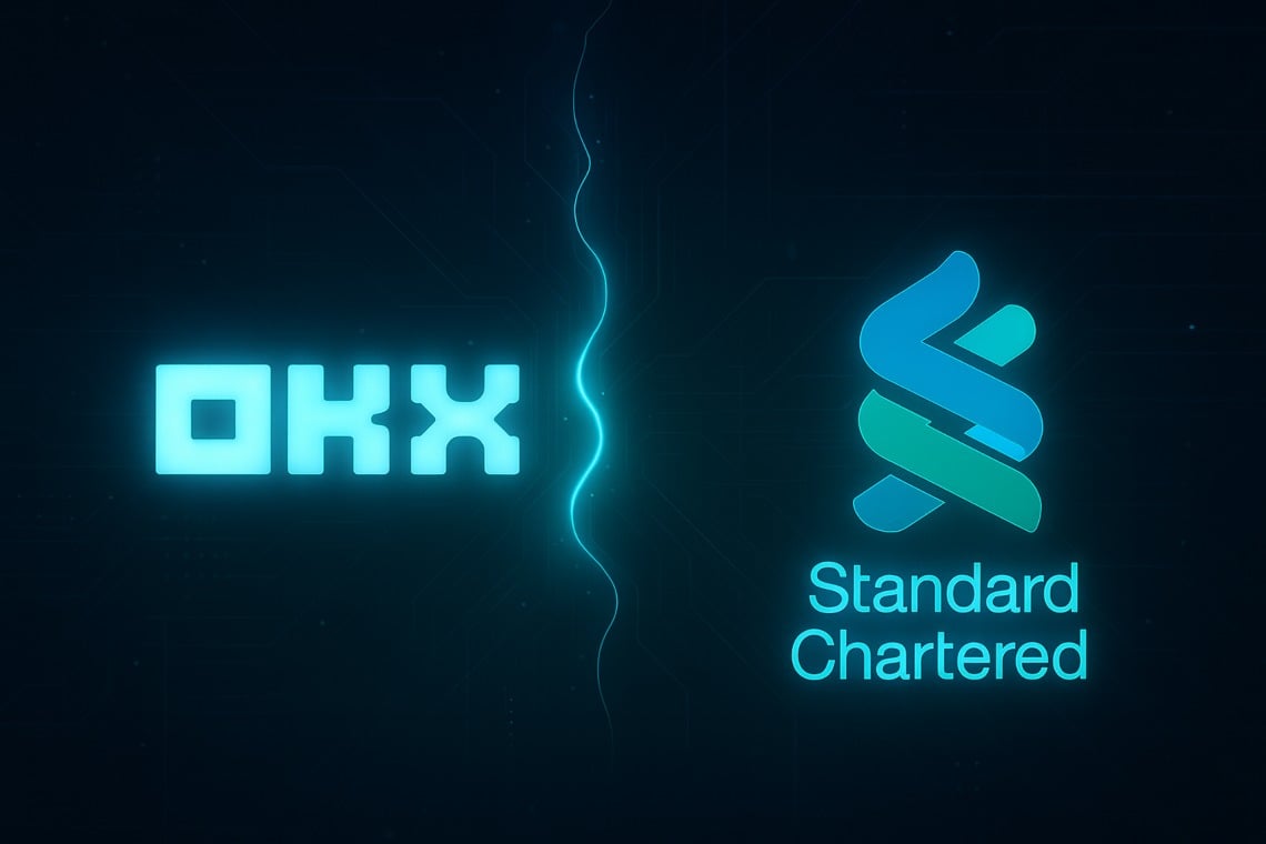 OKX e Standard Chartered: nuova alleanza per la sicurezza degli asset digitali in Europa