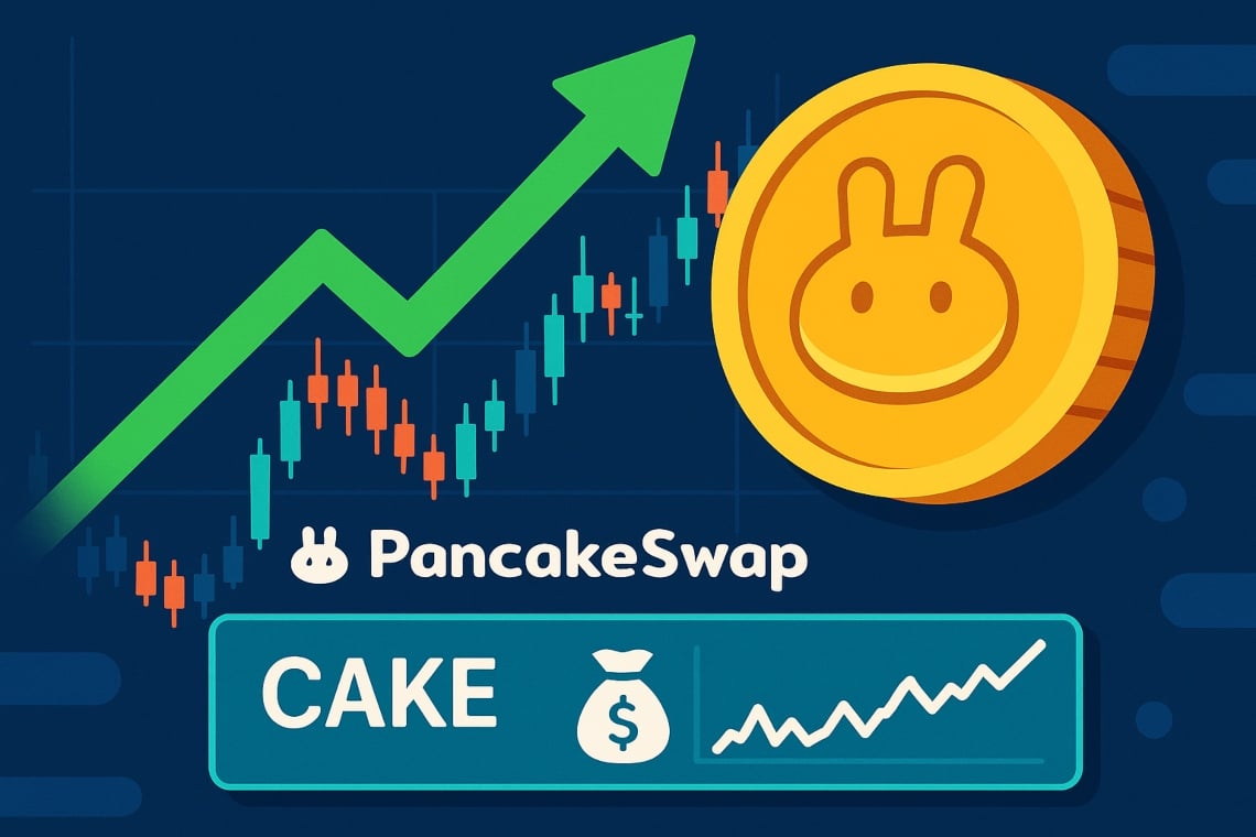 PancakeSwap price surge lifts CAKE to 2025 high