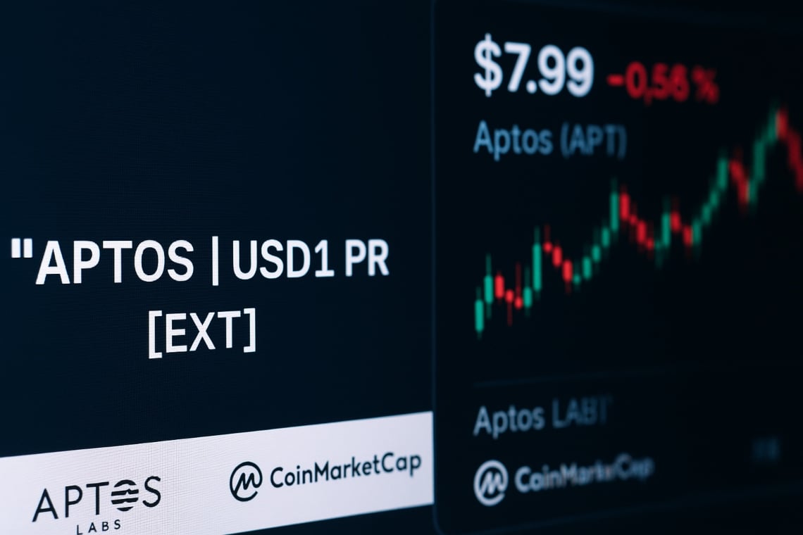 Prezzo Aptos oggi: il caso “USD1 PR [EXT]” spiegato e verificato