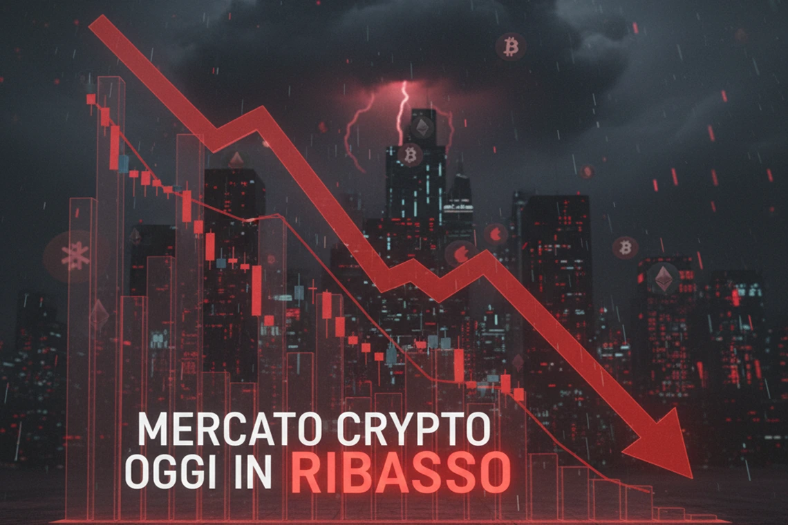 Perché il mercato crypto è in ribasso oggi? Ecco tutti i motivi dietro il rosso di Bitcoin e altcoin