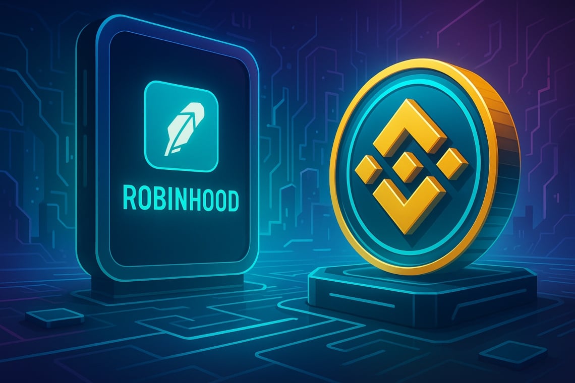 Robinhood apre le porte a BNB: la criptovaluta della BNB Chain arriva sulla piattaforma