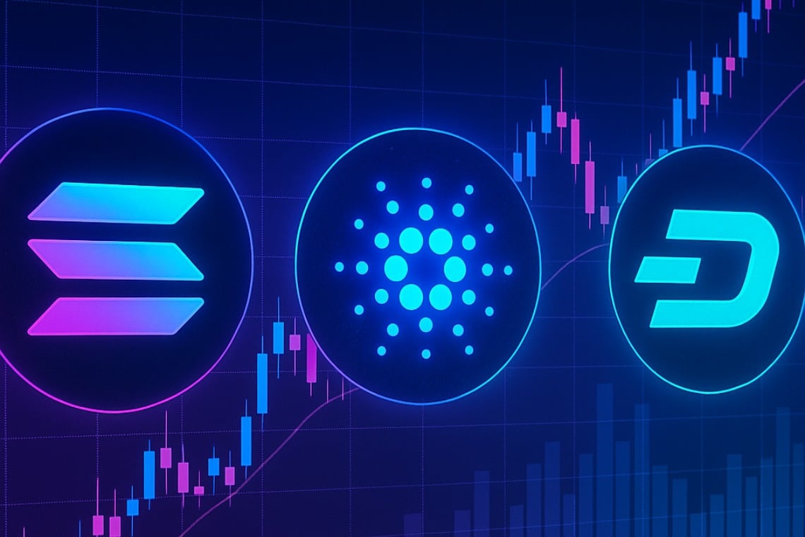 Effets de crash sur Solana, Cardano et Dash - La Crypto Monnaie