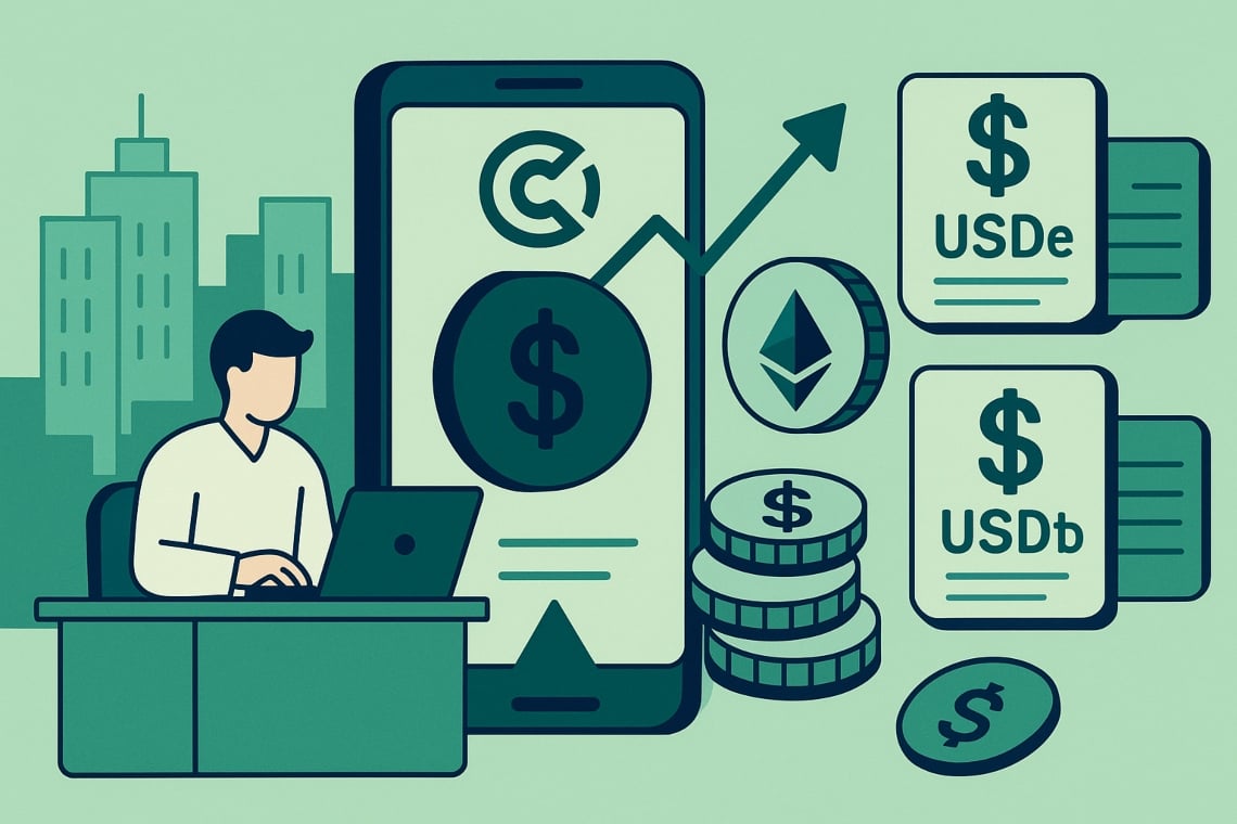 USDe and USDtb enable startup payroll